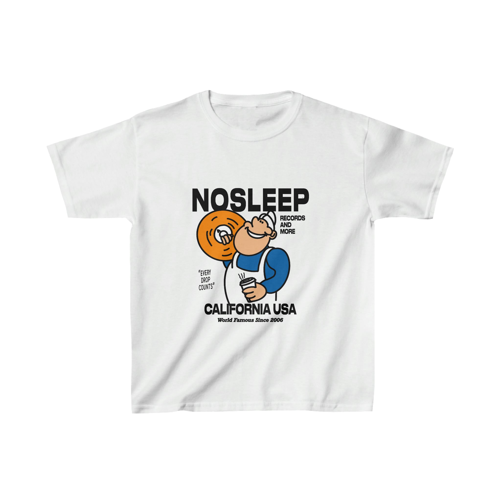 Donut Shop Kids Shirt - NO SLEEP RECORDS - NO SLEEP RECORDS