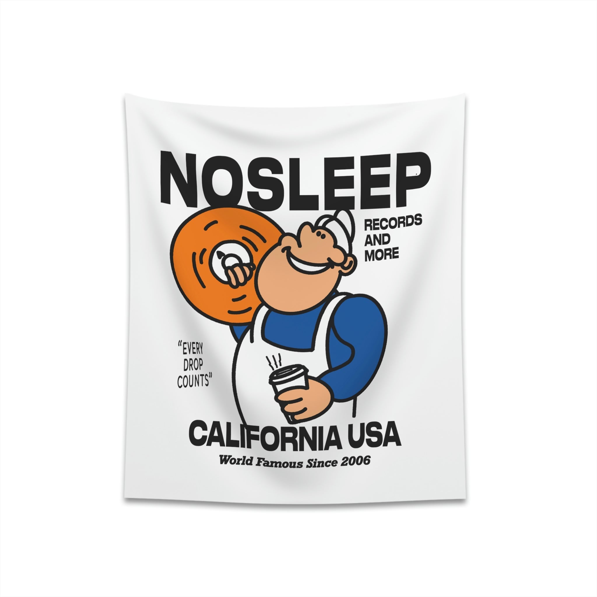 Donut Shop Tapestry - NO SLEEP RECORDS - NO SLEEP RECORDS