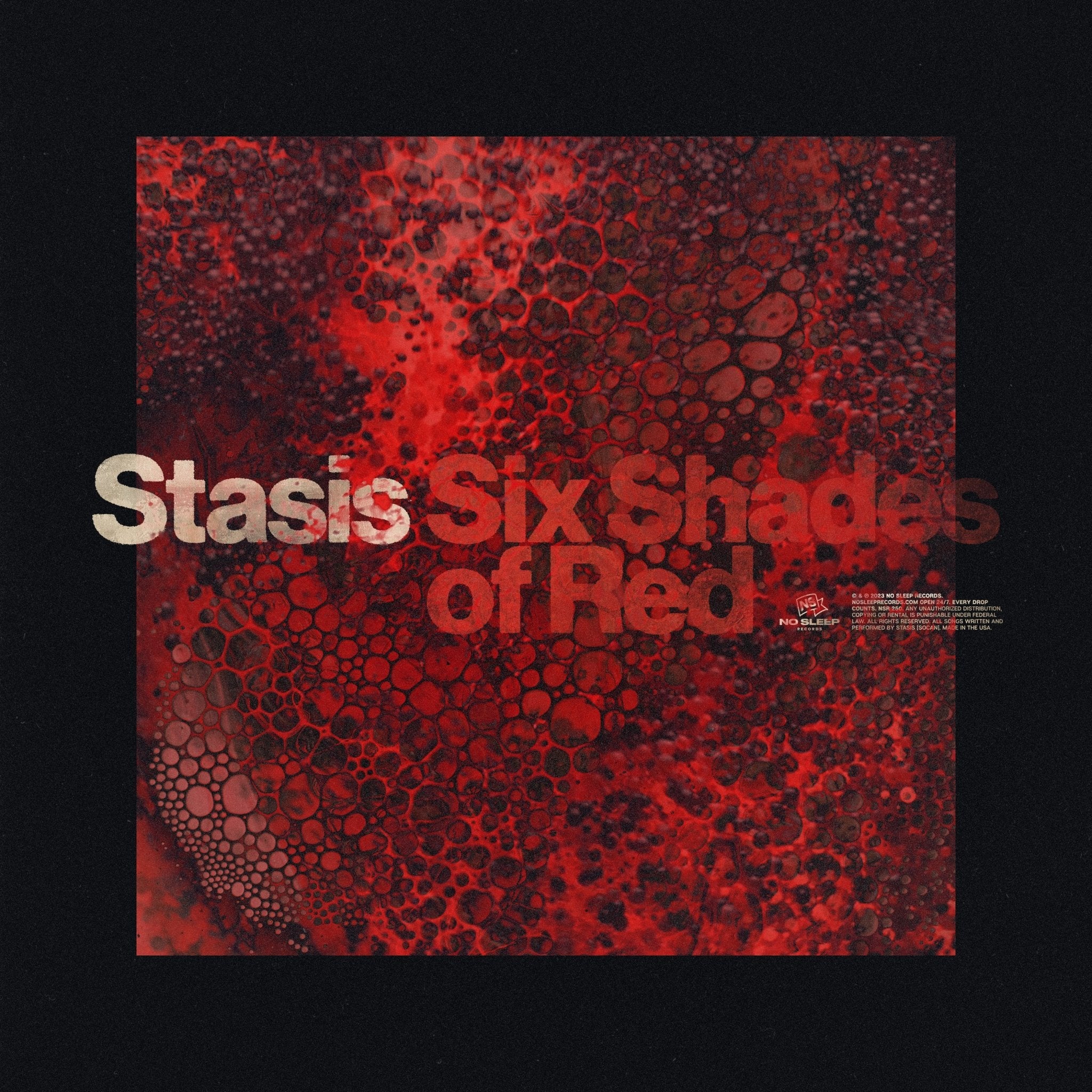Six Shades of Red - NO SLEEP RECORDS - Stasis