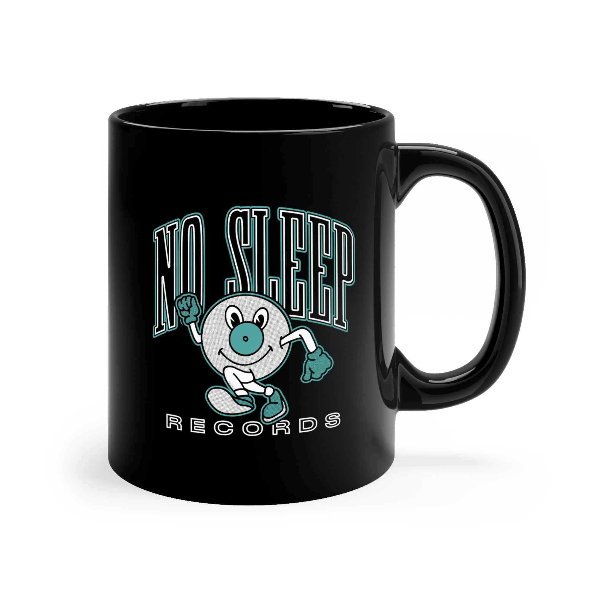 Vinyl Mascot 11oz Black Coffee Mug