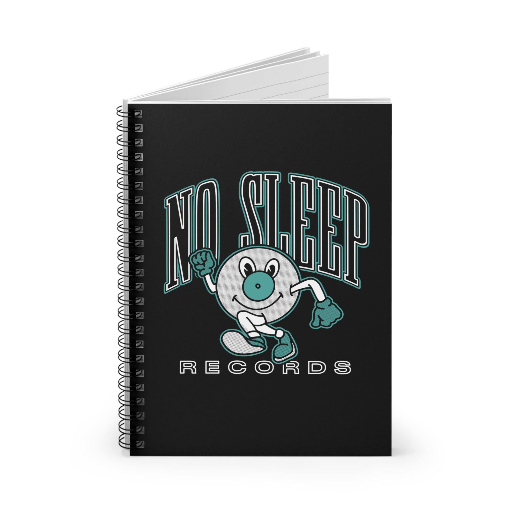 Vinyl Mascot Spiral Notebook - Ruled Line