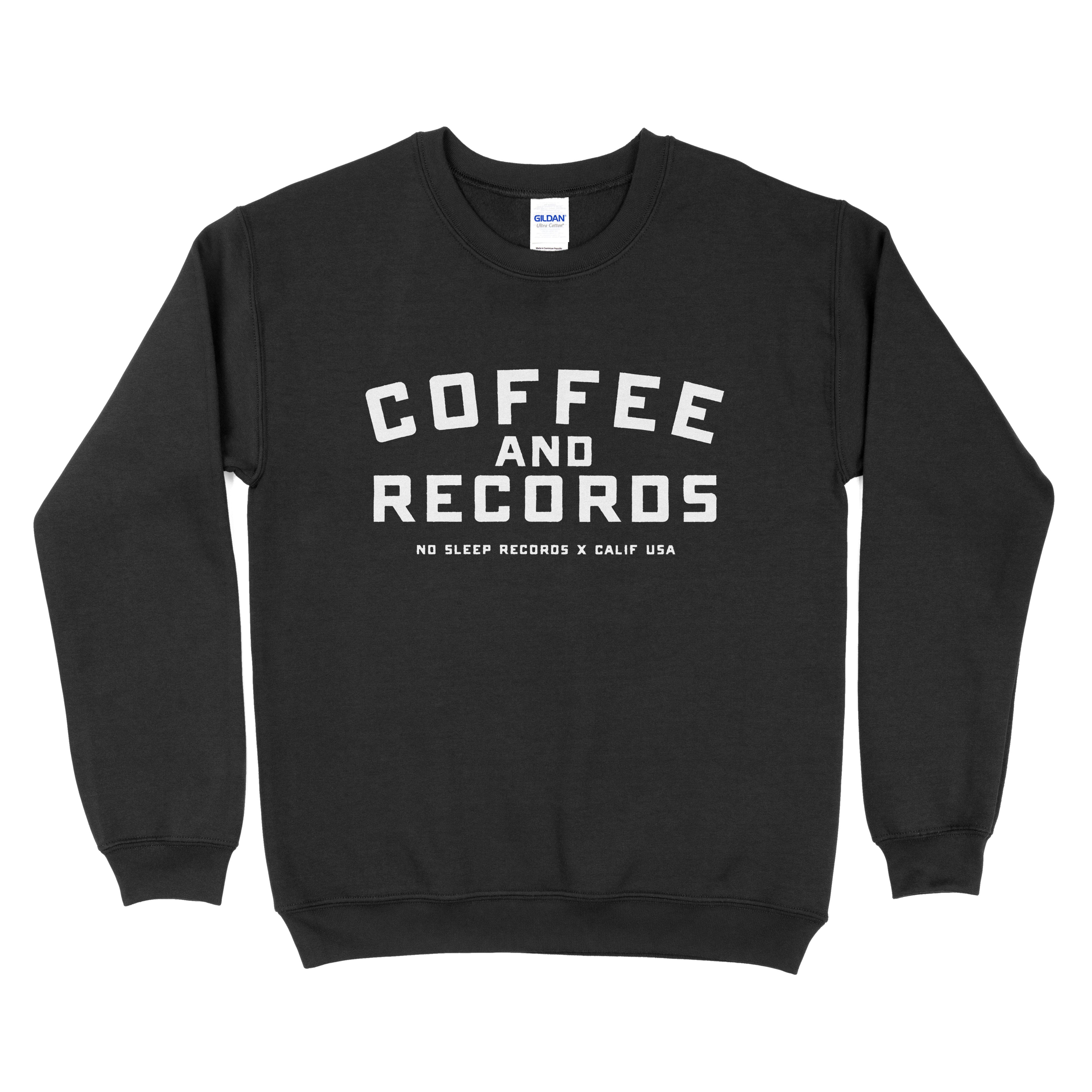 Coffee and Records Crew Neck