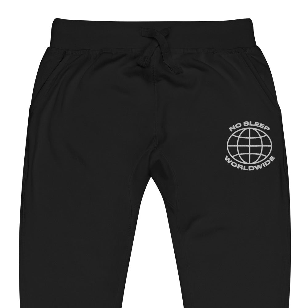 Worldwide Embroidered Sweatpants