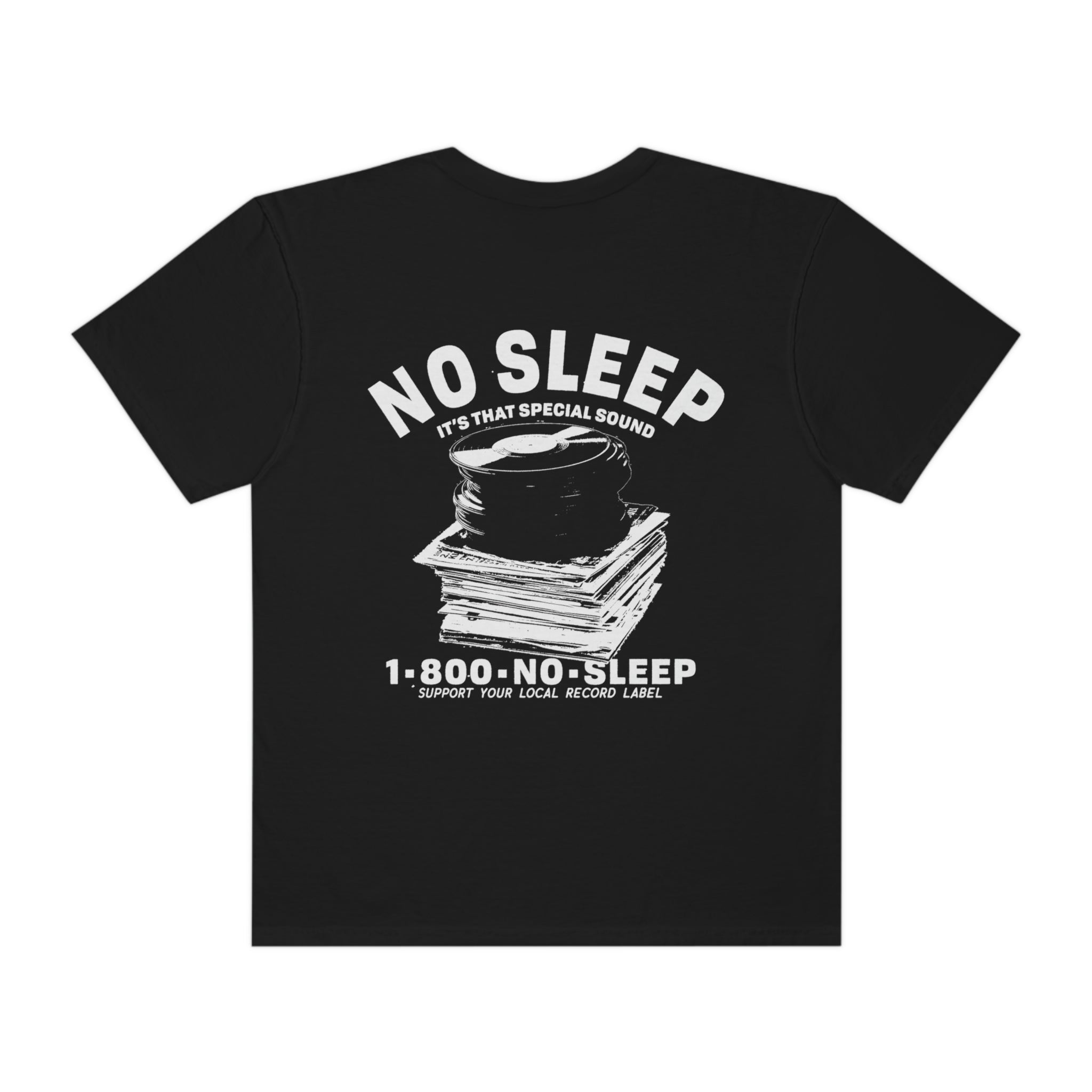 1-800 NO SLEEP Shirt - NO SLEEP RECORDS - NO SLEEP RECORDS