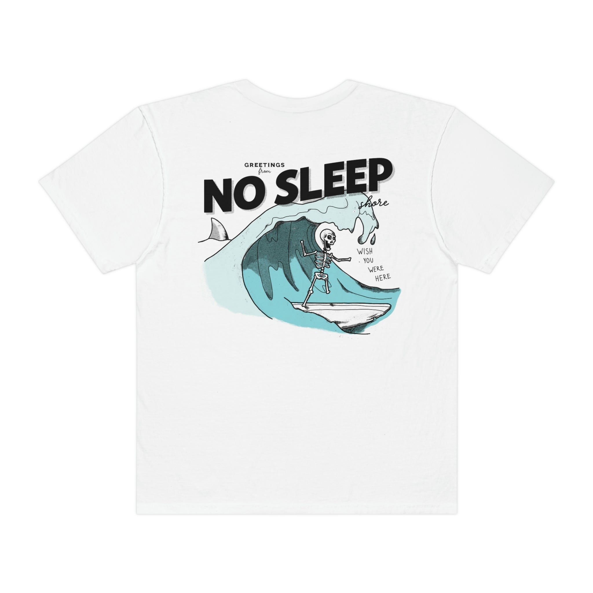 No Sleep Shore Shirt (Comfort Colors) - NO SLEEP RECORDS - NO SLEEP RECORDS